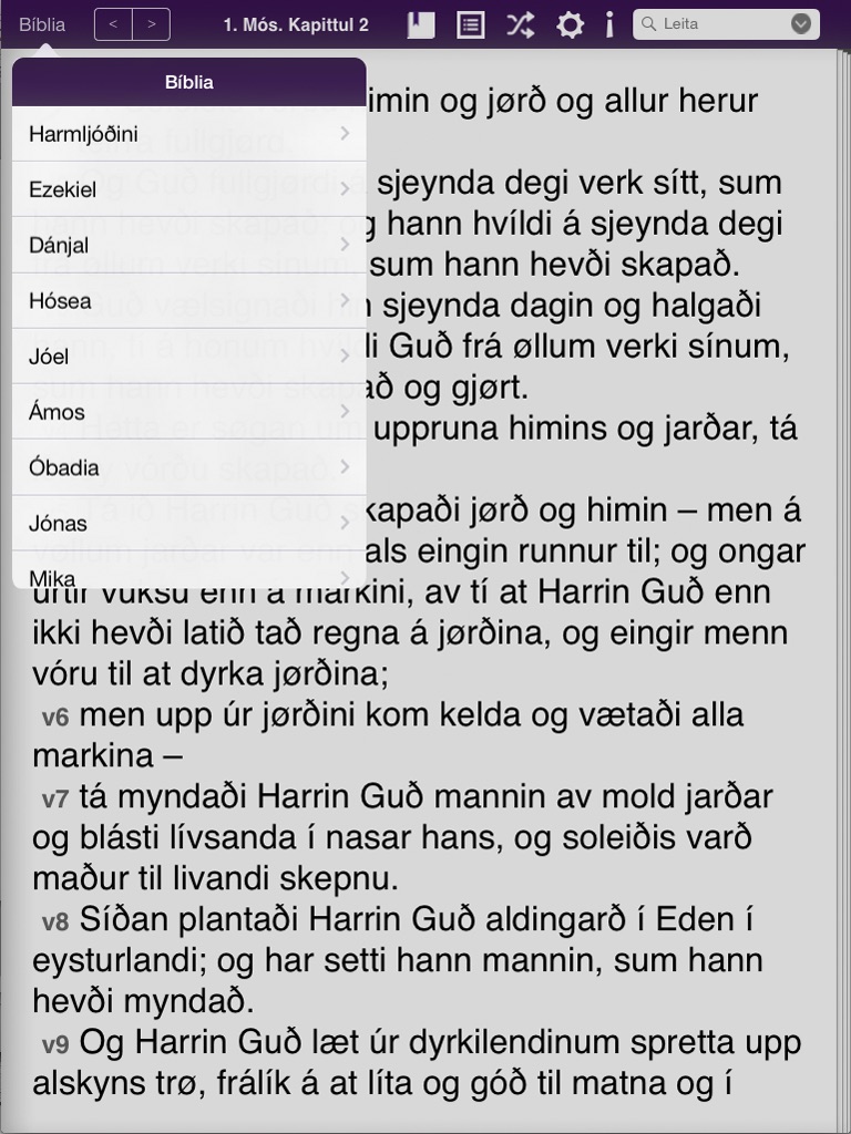 Bíblia for iPad screenshot 2