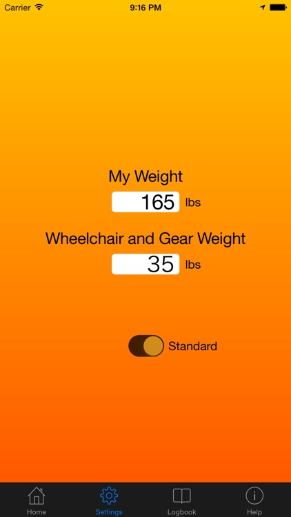 Wheelchair Calorimeter