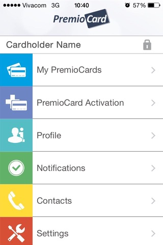 PremioCard Mobile screenshot 2