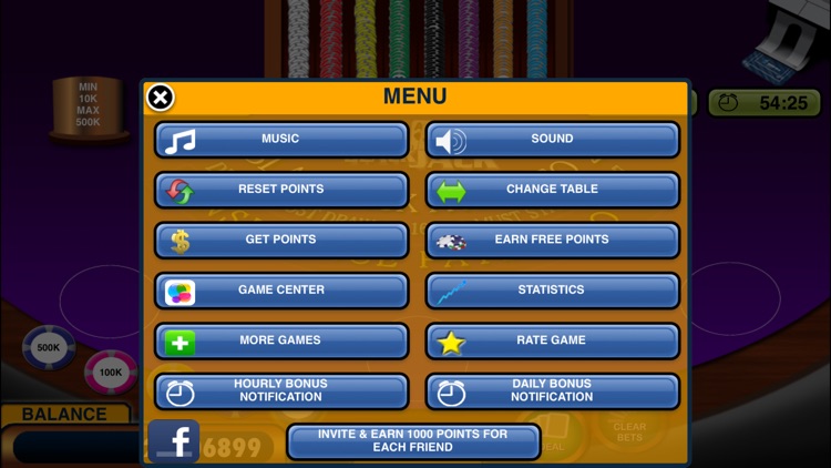 Blackjack 21 + Free Casino-style Blackjack game screenshot-3