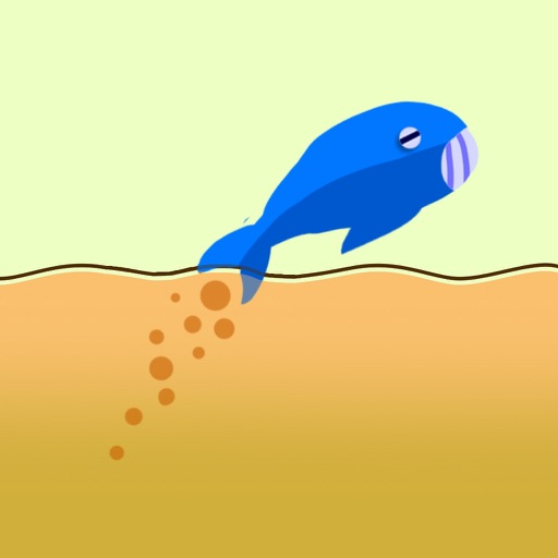 Blue Whale Jump - Fish Jumping Fun Icon