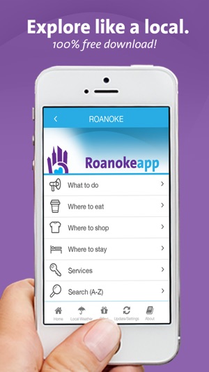 Roanoke App – Virginia – Local Business 