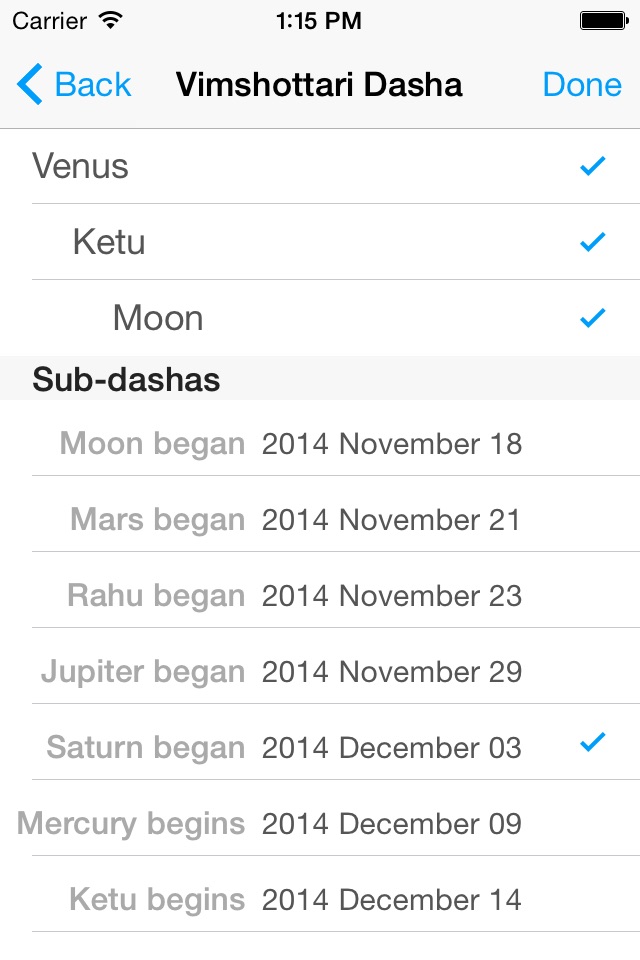 Jyotish Dashboard™ Preview - Indian/Vedic Astrology Charting Software screenshot 3