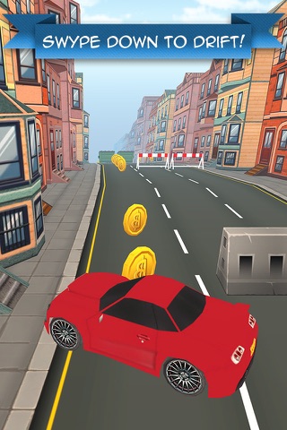 Fast Car Drift - Free Cartoon Racing Game for kids screenshot 2
