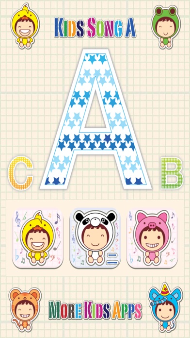 KIDS SONG A - BEST BABY LEARN ENGLISH WORDS &AMP; CHILD MUSIC APP 2.2 IOS