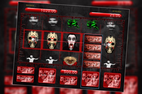 Slots Machine - Horror and Scary Monster Special Edition - Gold Edition screenshot 3