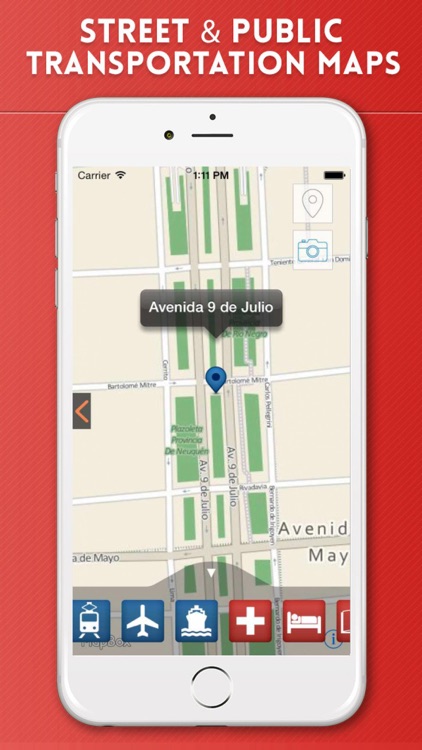 Buenos Aires Travel Guide with Metro Map and Route Planner Navigator