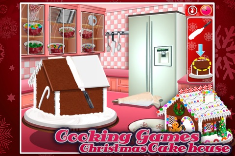 Cooking Games：Christmas Cake Hous screenshot 4
