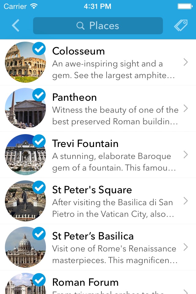 Italy & Vatican Trip Planner by Tripomatic, Travel Guide & Offline City Map screenshot 3