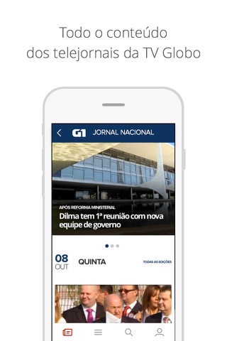 G1 Portal de Notícias da Globo screenshot 4