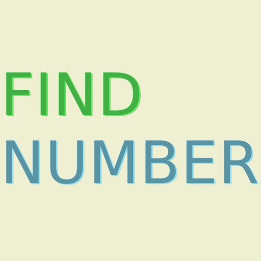 FindNumber-数字を見つけろ-【脳トレ反射神経教育アプリ】 iOS App