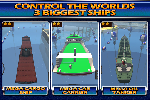 Mega Ship Parking Mania Drive Cargo Carrier screenshot 3