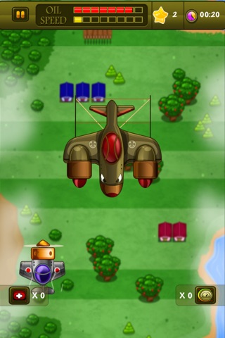 Crafty Airplane War Lite screenshot 2