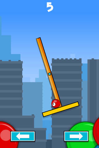 Flick & Swing vs Red Ball FREE screenshot 2