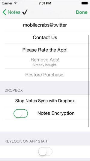 Note-taking NoteCrab - Notes Sync with Dropbox, Attachments,(圖4)-速報App