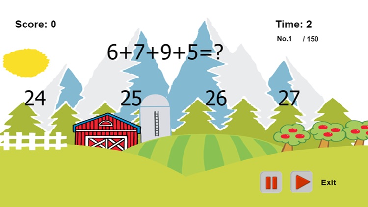 Math Fun for Kids and Kindergarten Learning Game