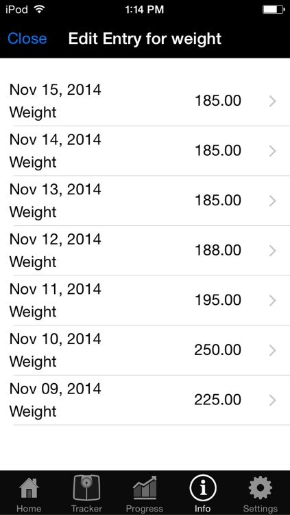 Fitter Fitness Calculator & Weight Tracker - Personal Daily Weight Tracker and BMI, BMR, Body Fat% & Waist to Hip Ratio Manager screenshot-4