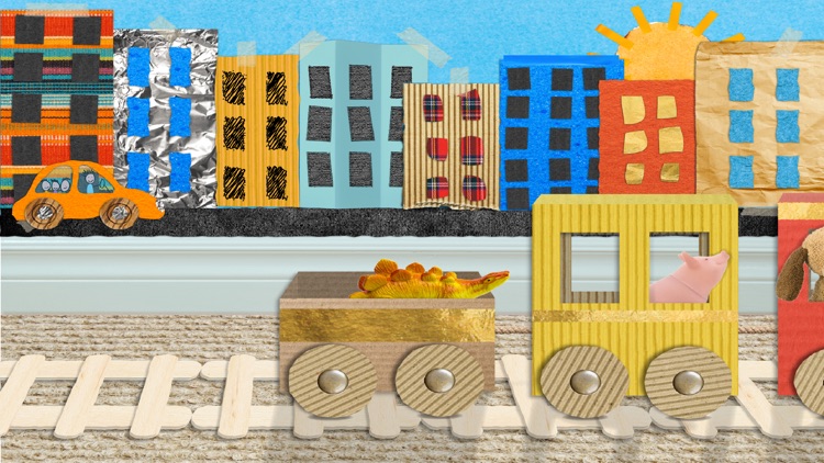 Scribbaloo Train - art and craft train app for toddlers