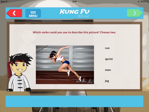 Kung Fu Writer - Beginner screenshot 3