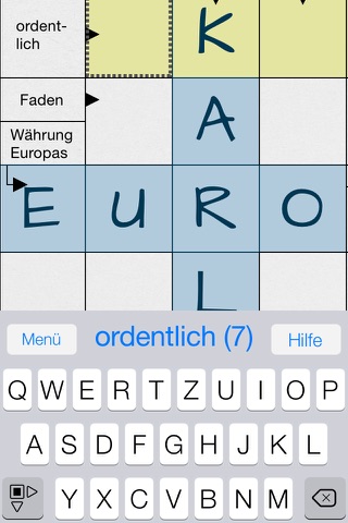 Kreuzworträtsel: Die Gratis Schwedenrätsel App für iPhone screenshot 2