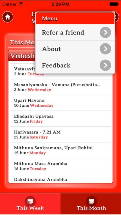 Madhwa Calendar screenshot-4