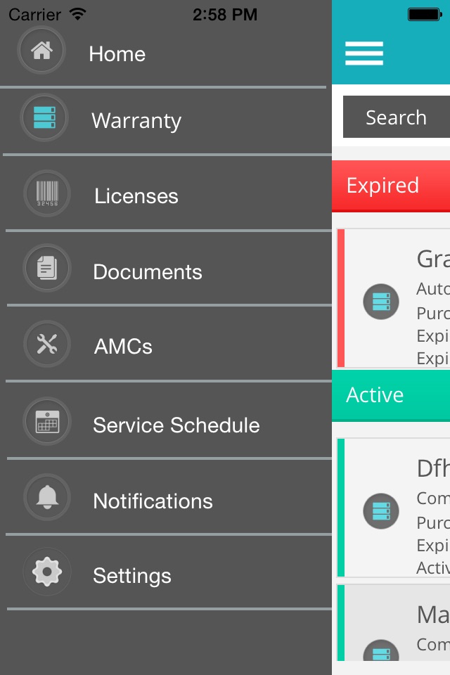 Warrantyist - Manage Warranties, Licenses and AMCs and Documents screenshot 3