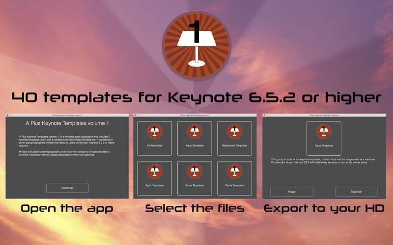 A Plus Keynote Templates volume 1 thumbnail 1