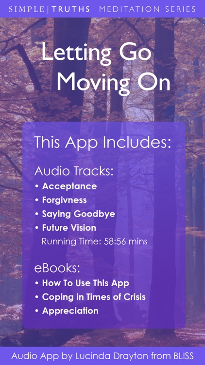 Letting Go, Moving On by Lucinda Drayton