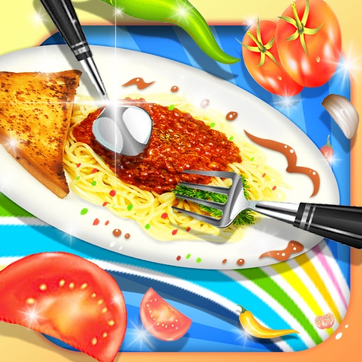 Kid's cooking class-spaghetti icon