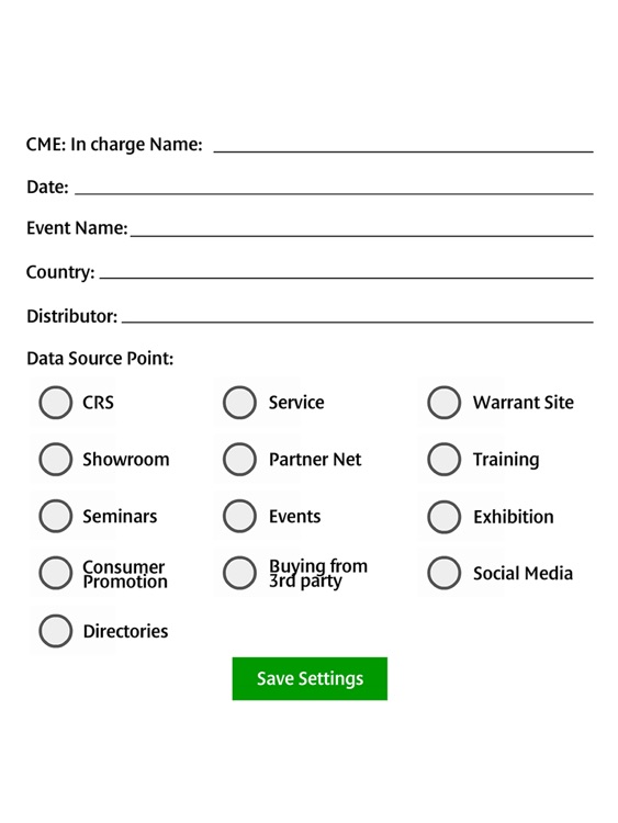 Consumer Form