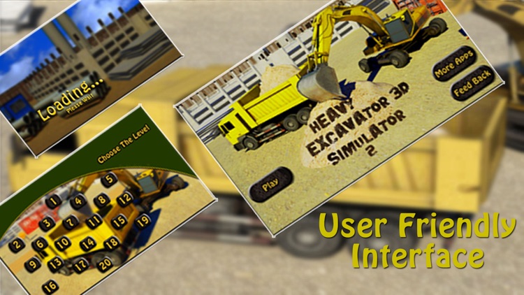 Excavator Simulator 3D - Drive Heavy Construction Crane A real parking simulation game