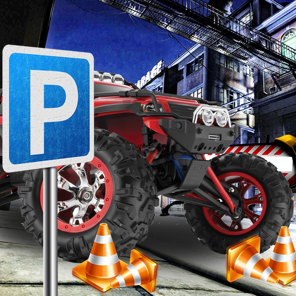 `3D Extreme Offroad Monster MMX Truck Parking icon