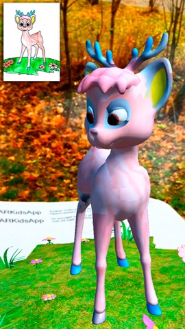 ARKids - AR 女の子のための着色ページ。 3D効果は、現実のゲームを増強します。ねこあつめ 無料.のおすすめ画像3