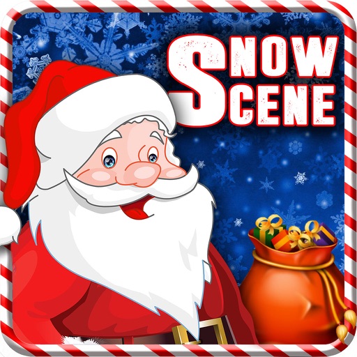 Christmas Snow Scene icon