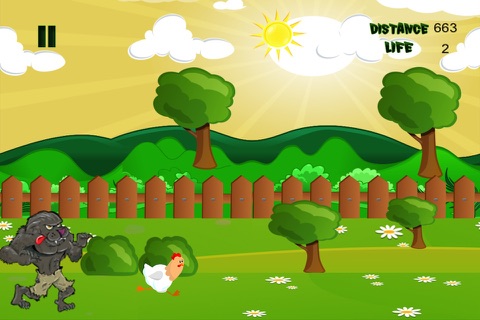 A Farm Country Chicken Story Village - Legends Escape Runner Game Free screenshot 2