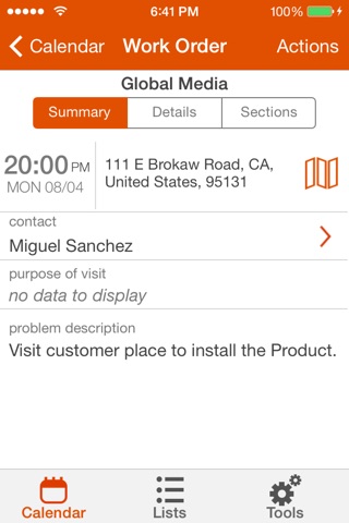 ServiceMax Spring 15 for iPhone screenshot 3