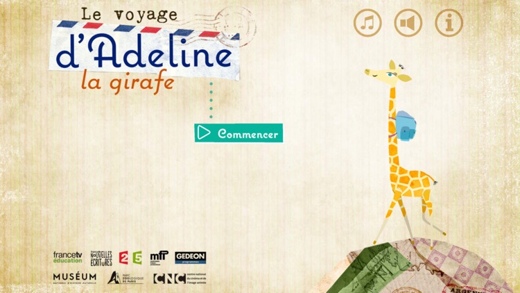 Le voyage d’Adeline la girafe