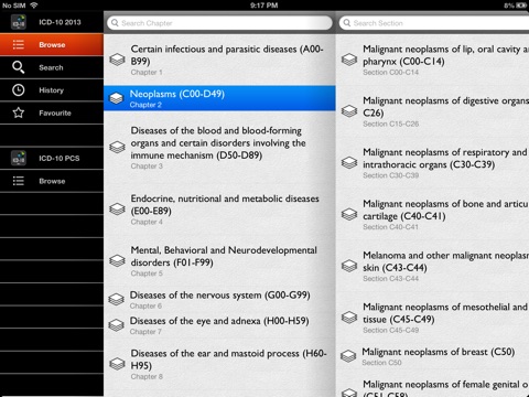 ICD-10-2013 screenshot 2