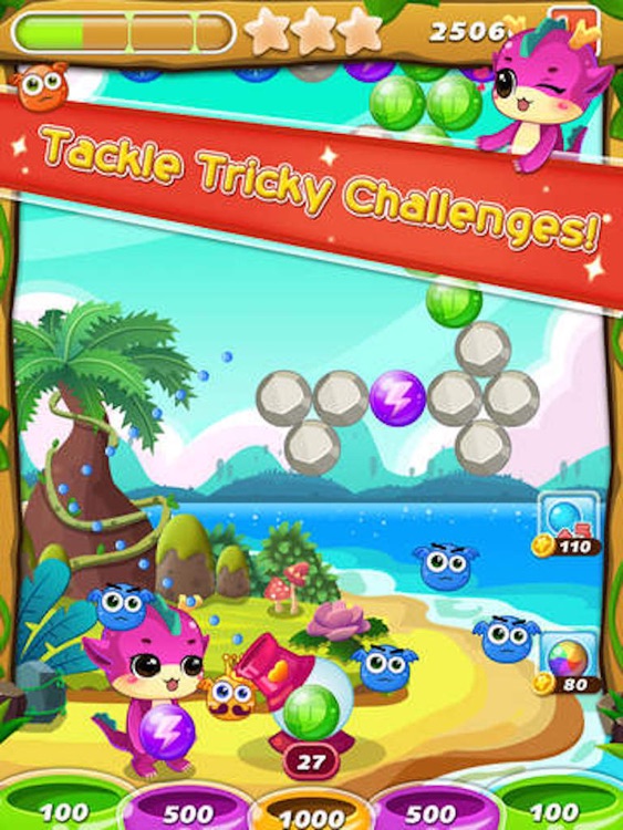 Rescue Pet Mania - bubble pop adventure puzzle game screenshot-4