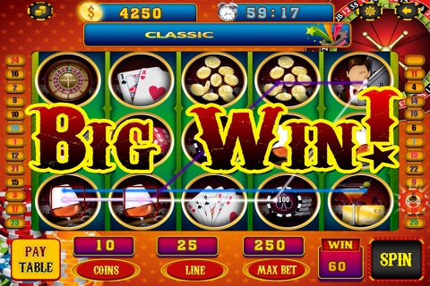 Beach Slots Machines & Gold Digger in Sand of Las Vegas Casino Free screenshot 2