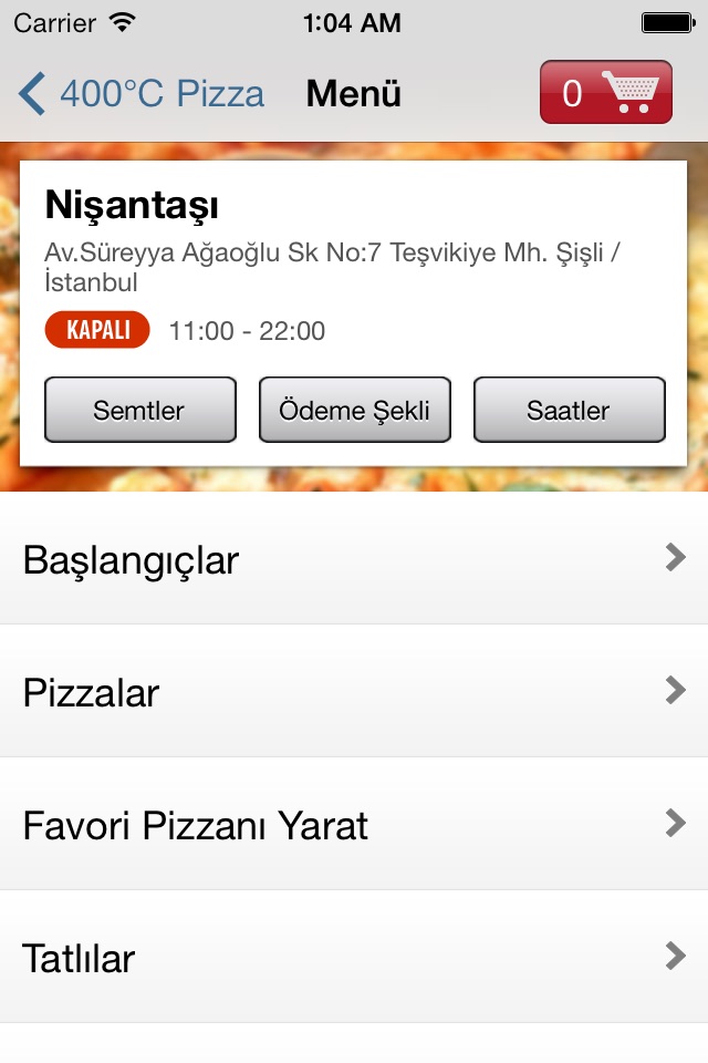 400C Pizza screenshot 2