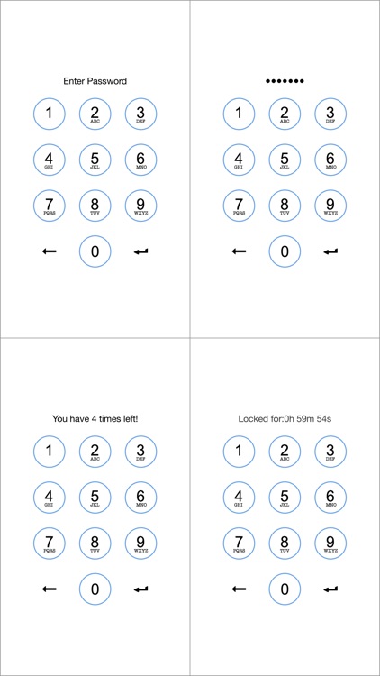 Password On Wrist & In Pocket - Light