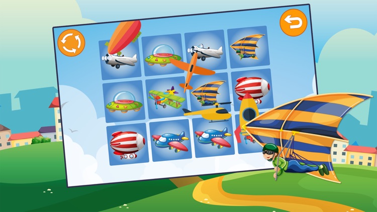 Kids Plane Memory Free screenshot-3