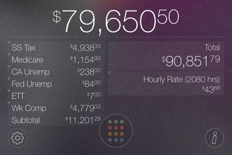 Employee Real Cost Calculator screenshot 2