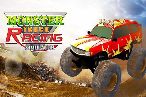 Monster Truck Racing Simulator 3D - Extreme Stunt Driving game screenshot 4