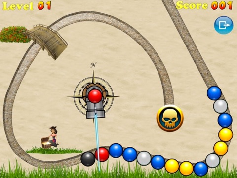 Screenshot #5 pour Marbles Pirates Free