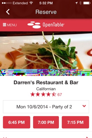 Darrens Restaurant screenshot 3