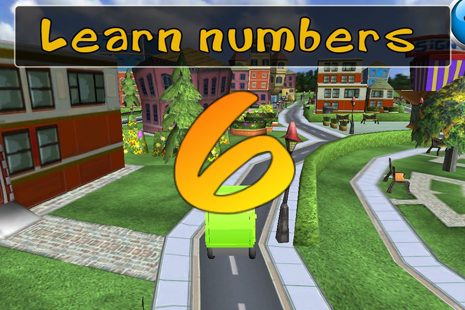 Mini Drivers - learn numbers, counting and colors for toddlers and preschool kids screenshot 2