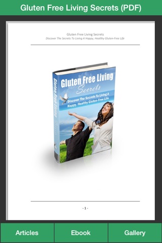 Gluten Free Guide - The Diet Guide To Treat Celiac Disease! screenshot 3