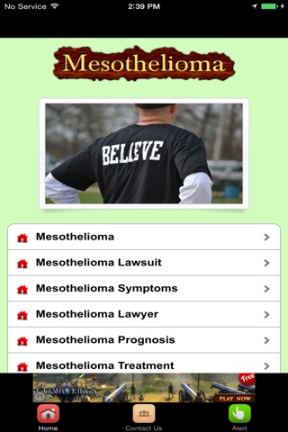 Mesothelioma Treatment & Mesothelioma Symptoms screenshot 3